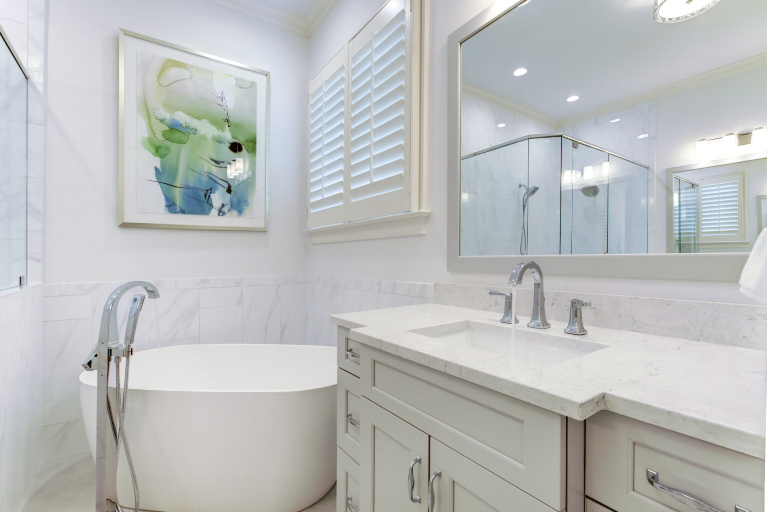 View of Bathroom Renovation Archives - Total Construction Solutions